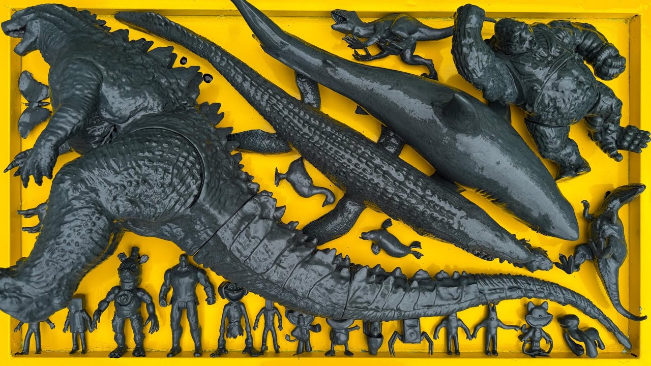 Dinosaurus Jurassic World Dominion: T-rex/ Brachiosaurus/ Skibidi/ Spider-Man/ KingKong/ KingGidorah