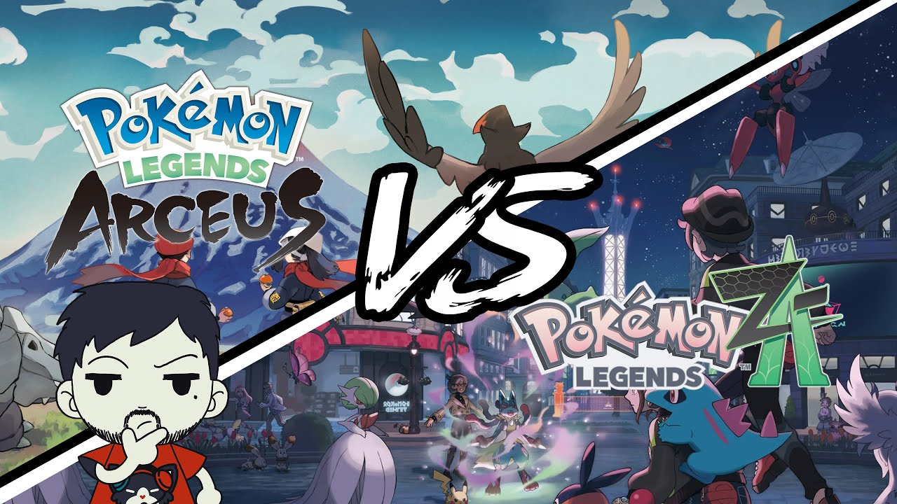 Pokémon Legends Arceus VS Z-A - Qual é melhor?