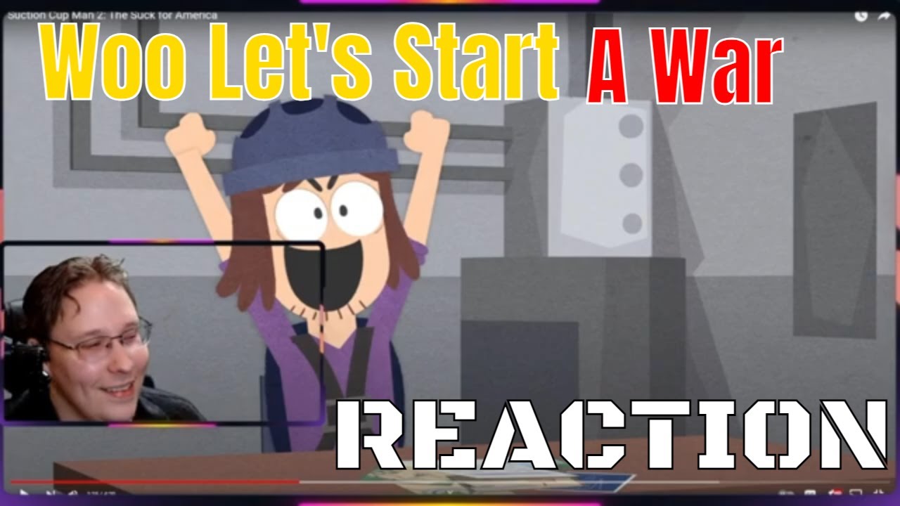⭐Suction Cup Man 2: The Suck for America︱REACTION (Piemations)