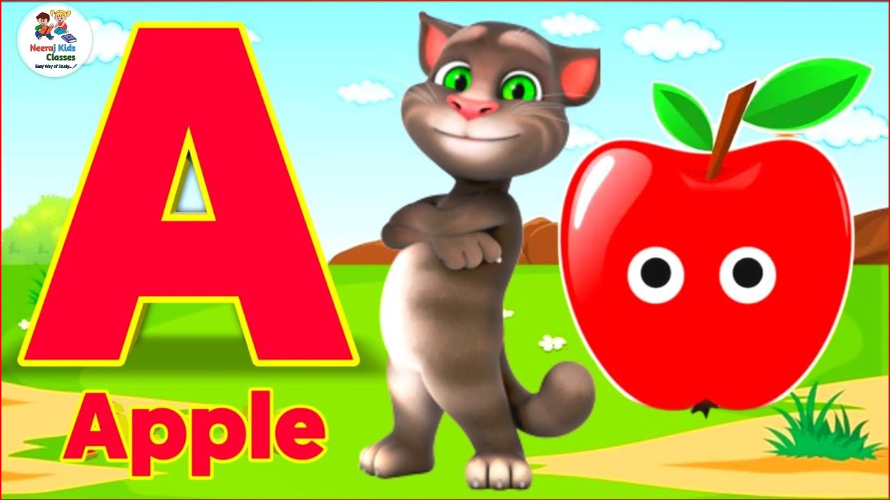 Phonics Song 2 with TWO Words in 3D - A For Airplane - ABC Alphabet Songs with Sounds for Children's