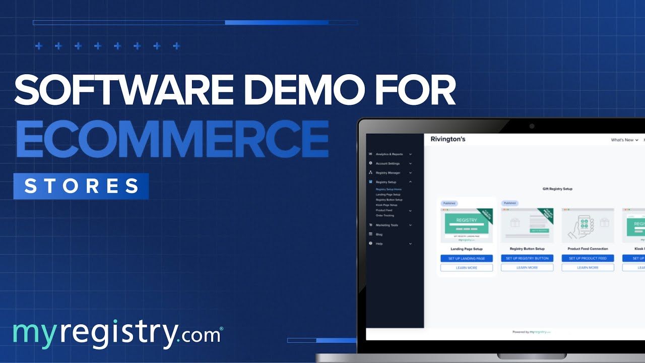 Ultimate Gift Registry Software Demo for E-commerce Stores | Boost Sales with MyRegistry