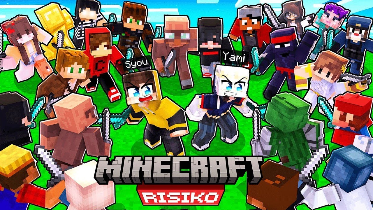 XXL BATTLE in MINECRAFT RISIKO