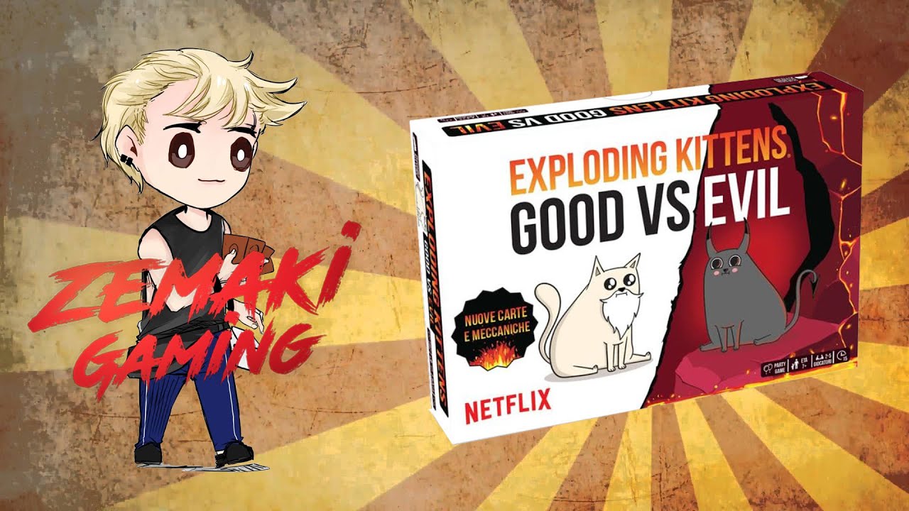 Exploding Kittens: Good Vs Evil