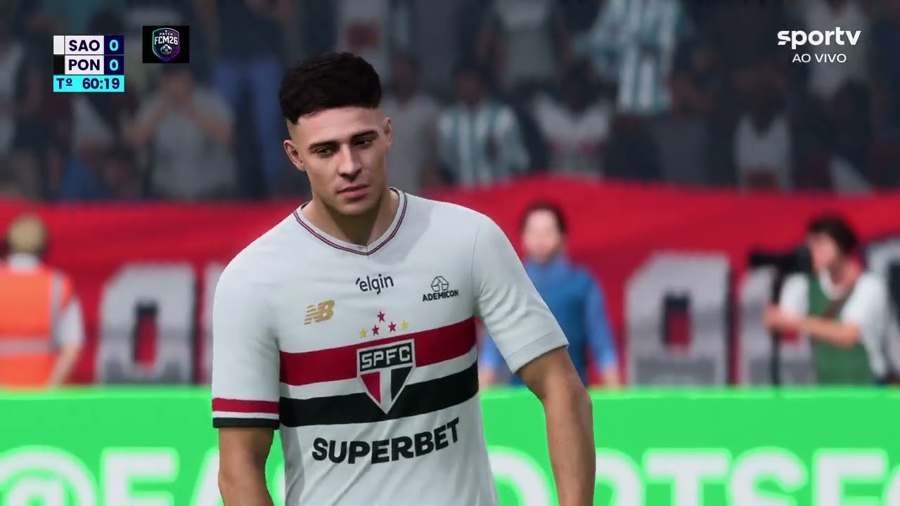 Sao Paulo 1 X 0 Ponte Preta  fifa 26