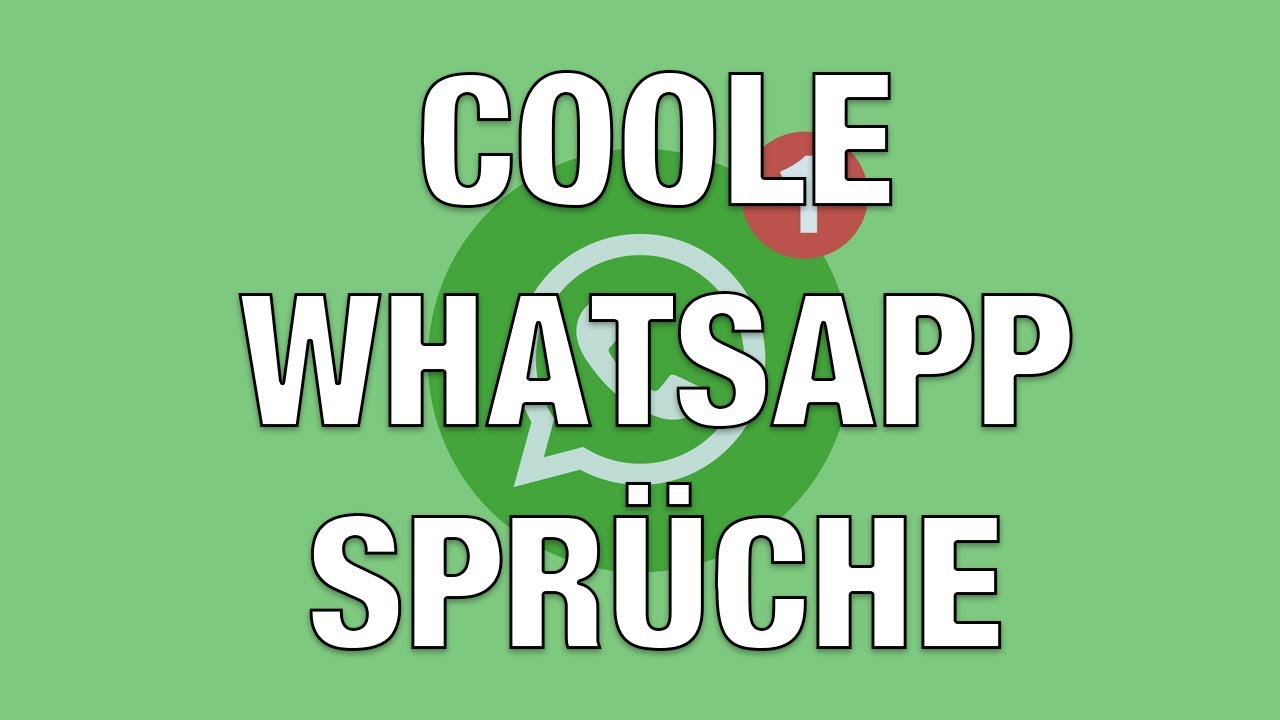 Coole Whatsapp Status Sprüche