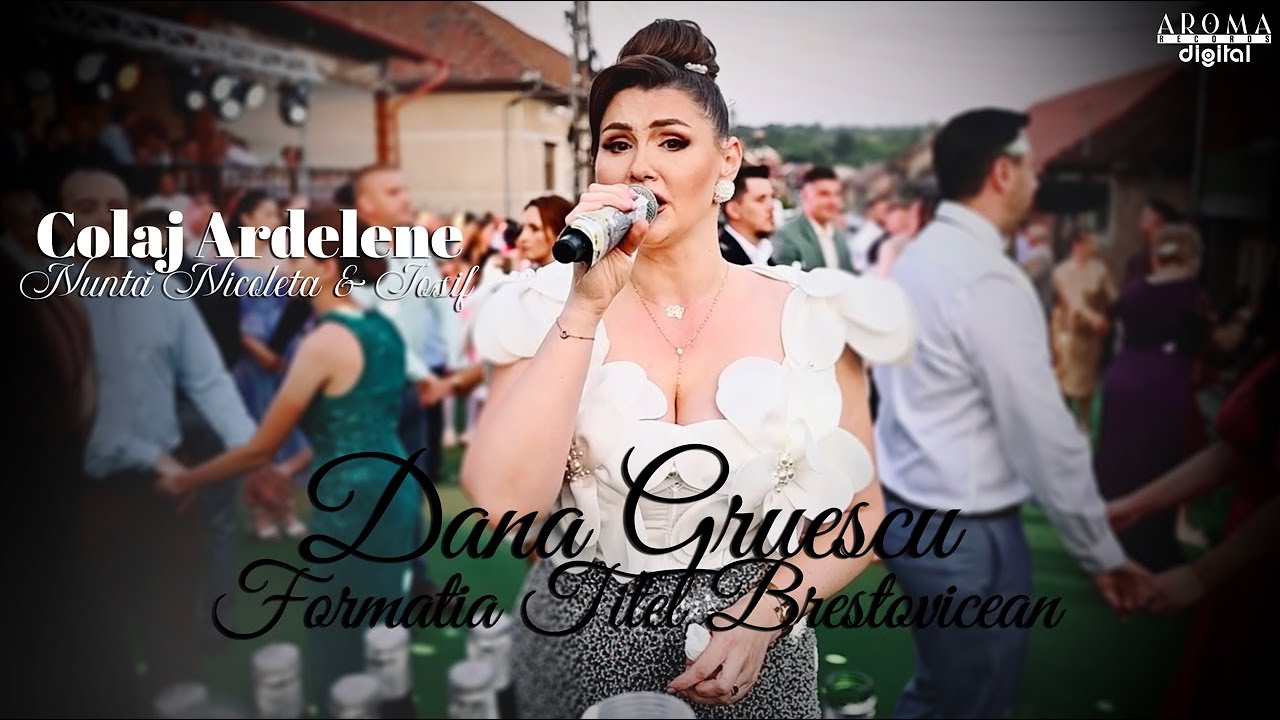 Dana Gruescu & Formatia Titel Brestovicean - Colaj Ardelene | Partea 3 | Nunta Nicoleta & Iosif