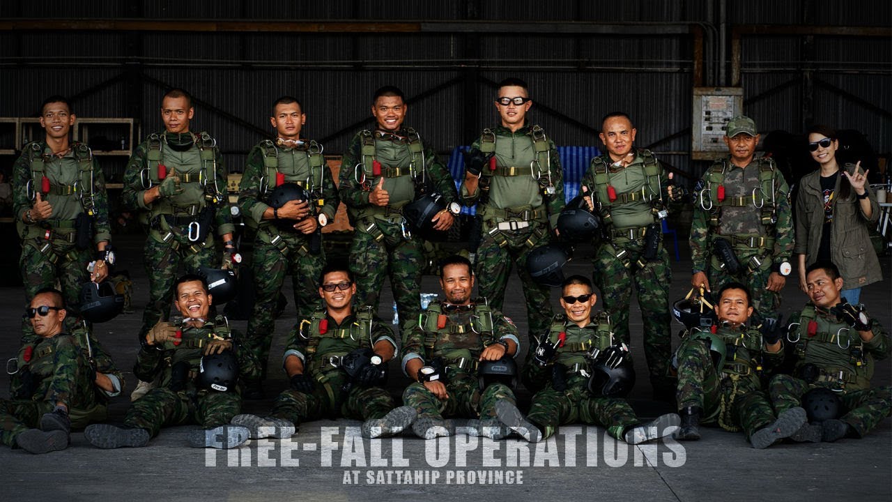 Cobra Gold 19: Royal Thai and U.S. Military prepare to conduct Free-Fall operations (4K)