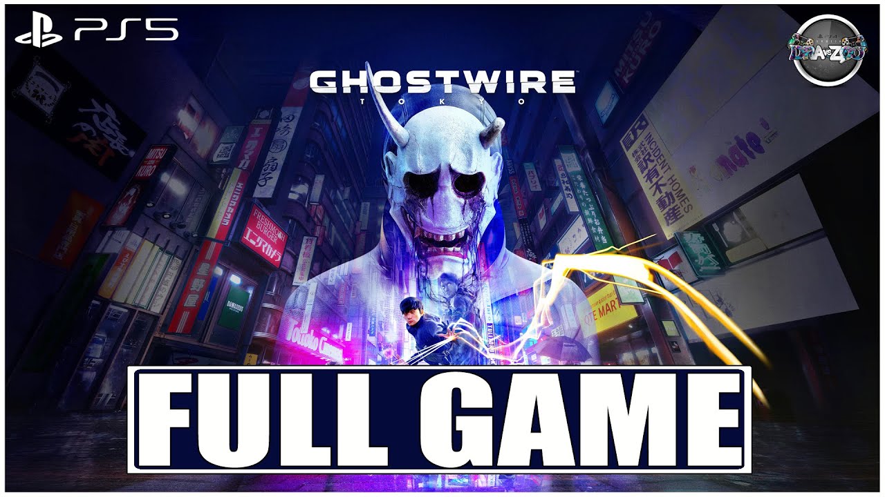 Ghostwire Tokyo FULL GAME Gameplay Walkthrough PS5 (No Commentary)