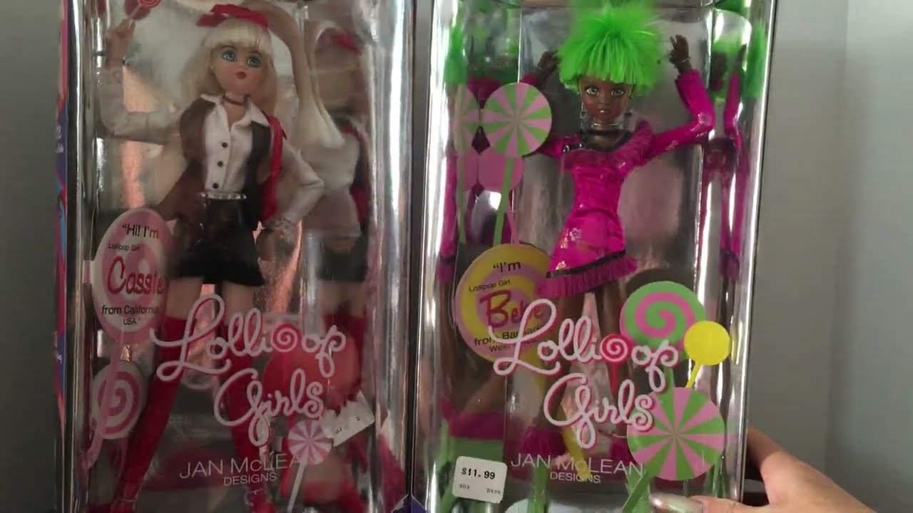 My Doll Collection - Jan Mclean Lollipop Girls Cassie and Bebe 2002