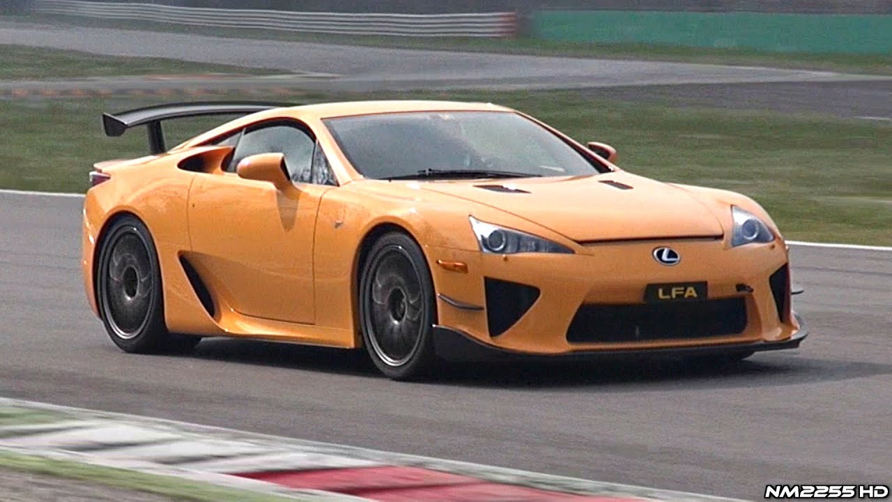 Lexus LFA Nürburgring Edition SOUND on Track + OnBoard Footage!