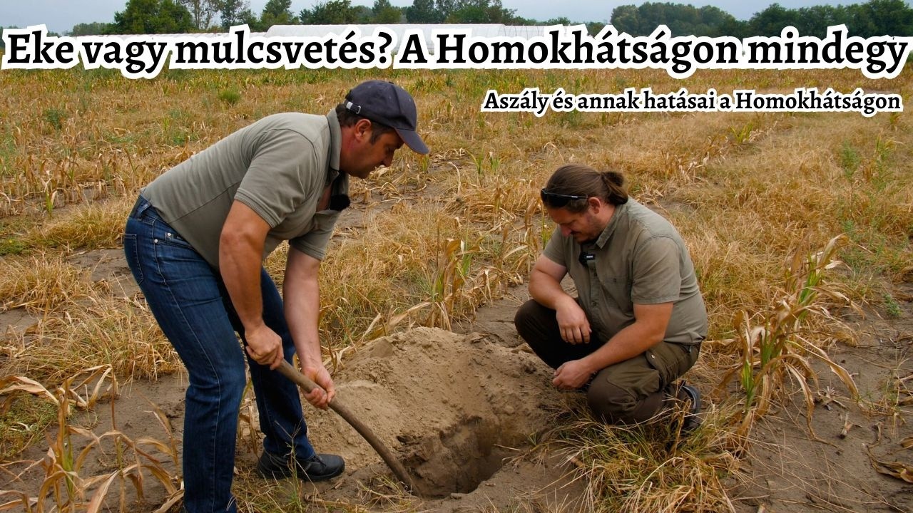 Szántás vagy forgatás nélküli művelés? Mindegy! - A Homokhátságban kisült a cirok, a napraforgó is