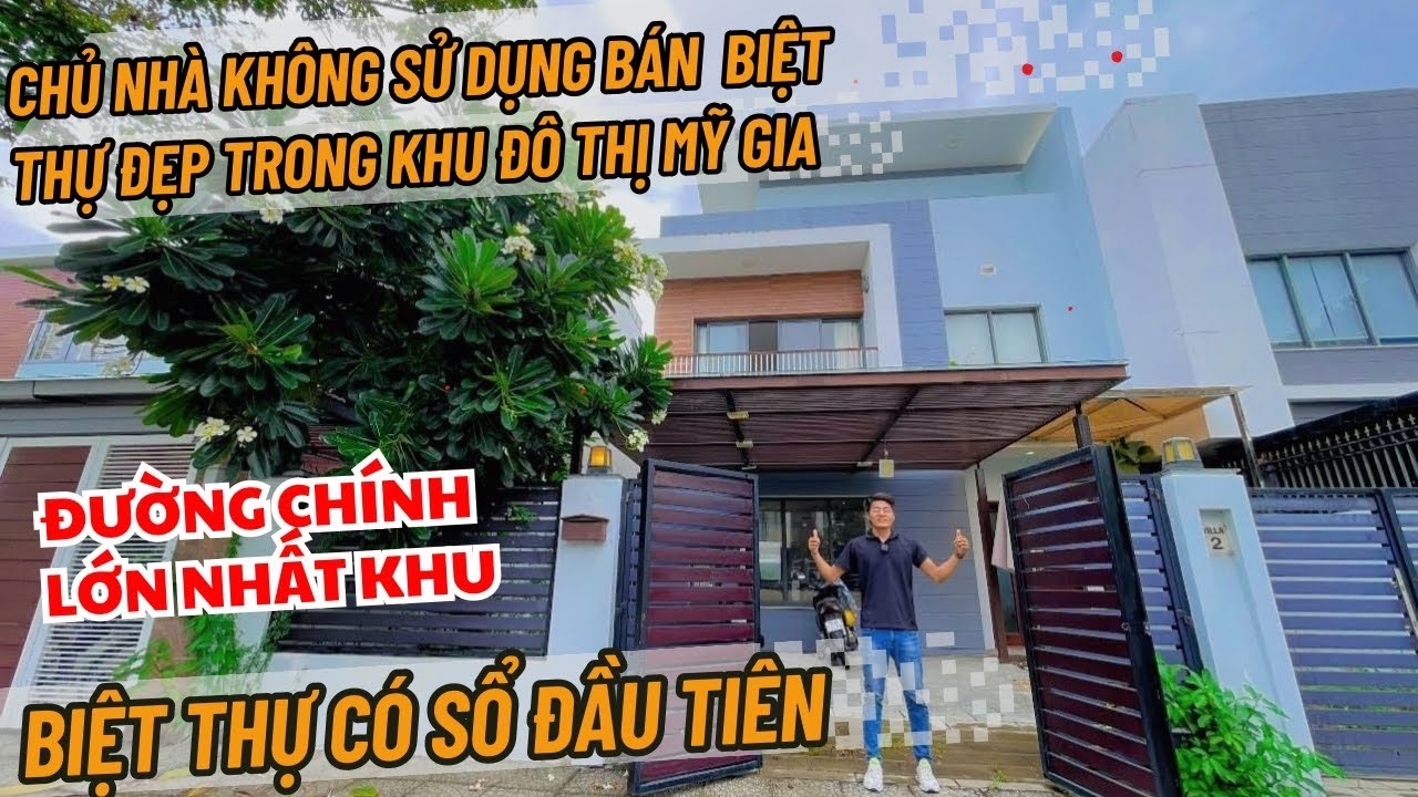 Biệt thự khu đô thị có sổ Hồng Riêng nha trang | Bán Biệt Thự 207 m2 khu đô thị mỹ gia nha trang