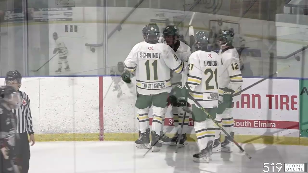 GOHL - Ayr Centennials против Elmira Sugar Kings