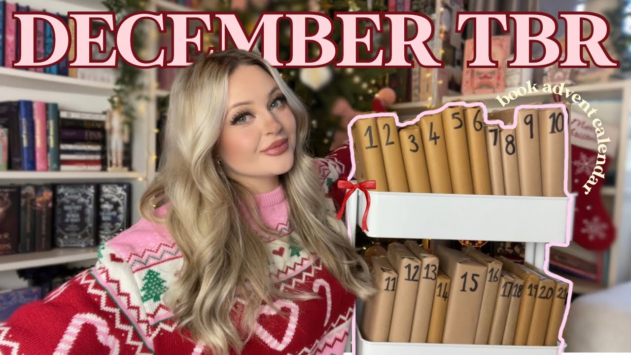 Book advent calendar chooses my december reads 📖🎄✨ DECEMBER TBR [bookmas]