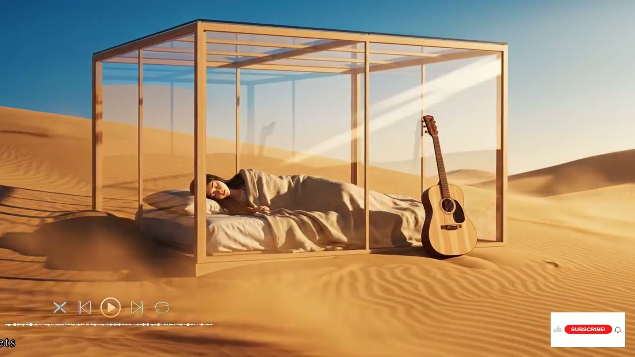 💤 Sleepy Guitar Nights | Soft Acoustic Melodies to Help You Sleep Fast,1111 Hz- Drift of a Quiet T