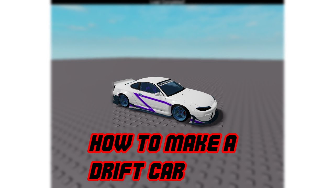 How to make a drift car SIMPLE WAY