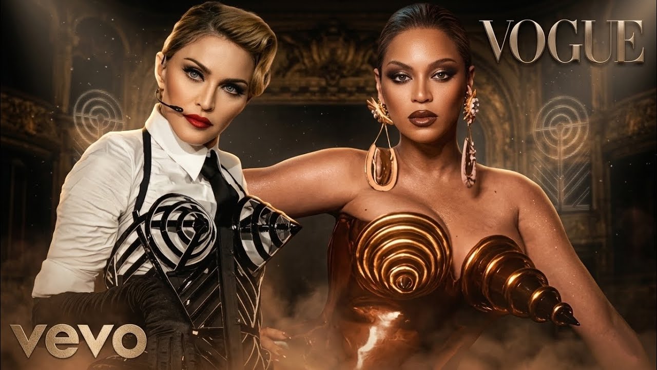Madonna Ft Beyoncé - Pure Vogue Honey Mashup [ Music Video ] Remix 2022 Break My Soul