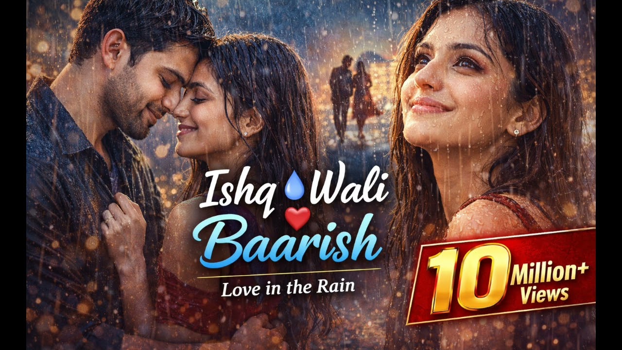 Ishq Wali Baarish 🌧️❤️ | Love in the Rain | New Hindi Romantic Song 2026