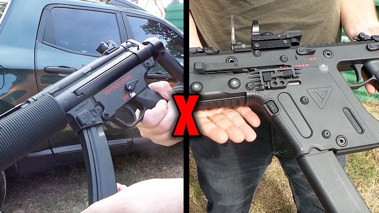 MAIS UM DIA DE AIRSOFT | KRYTAC KRISS VECTOR ou ICS MP5 ?