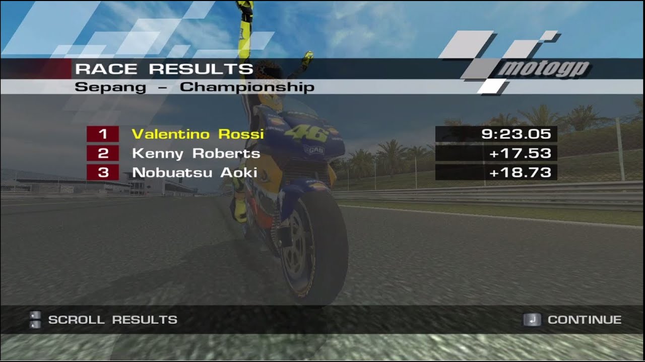 Moto GP 2002 | Legend difficulty | Valentino Rossi | Game Play