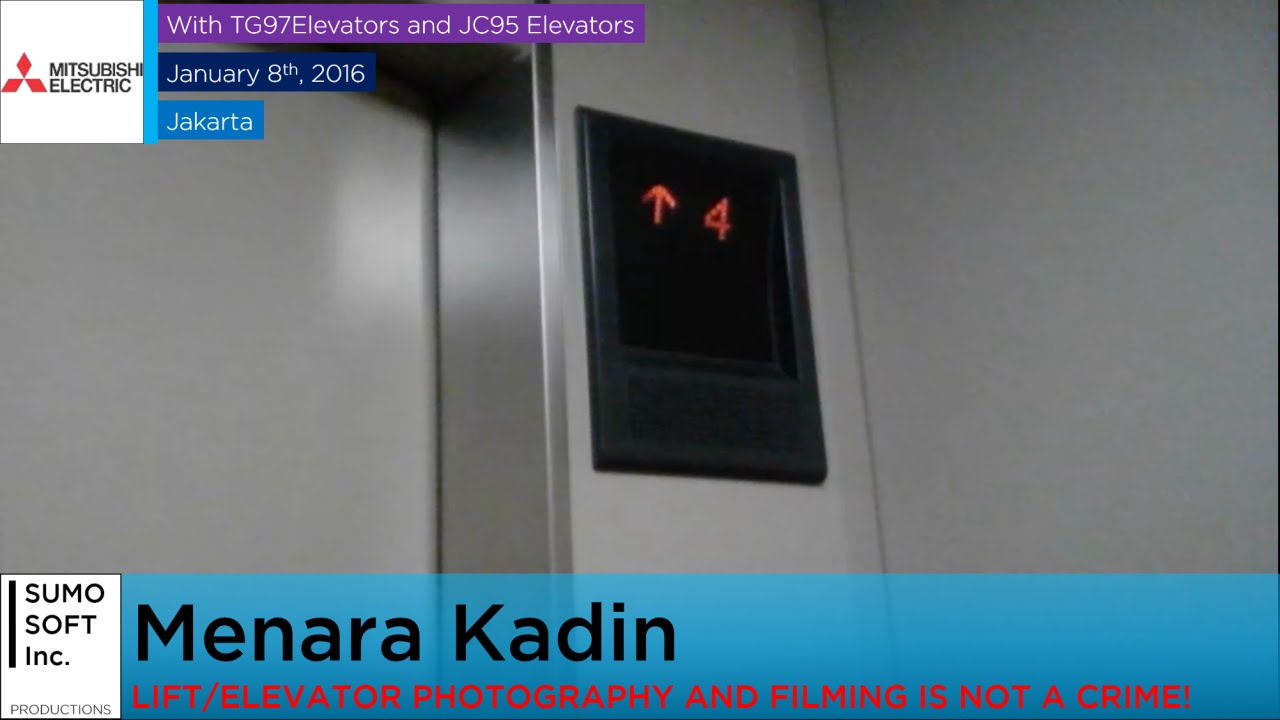 [GONE] Mitsubishi Parking Lifts / Elevators - Menara Kadin Indonesia, Jakarta