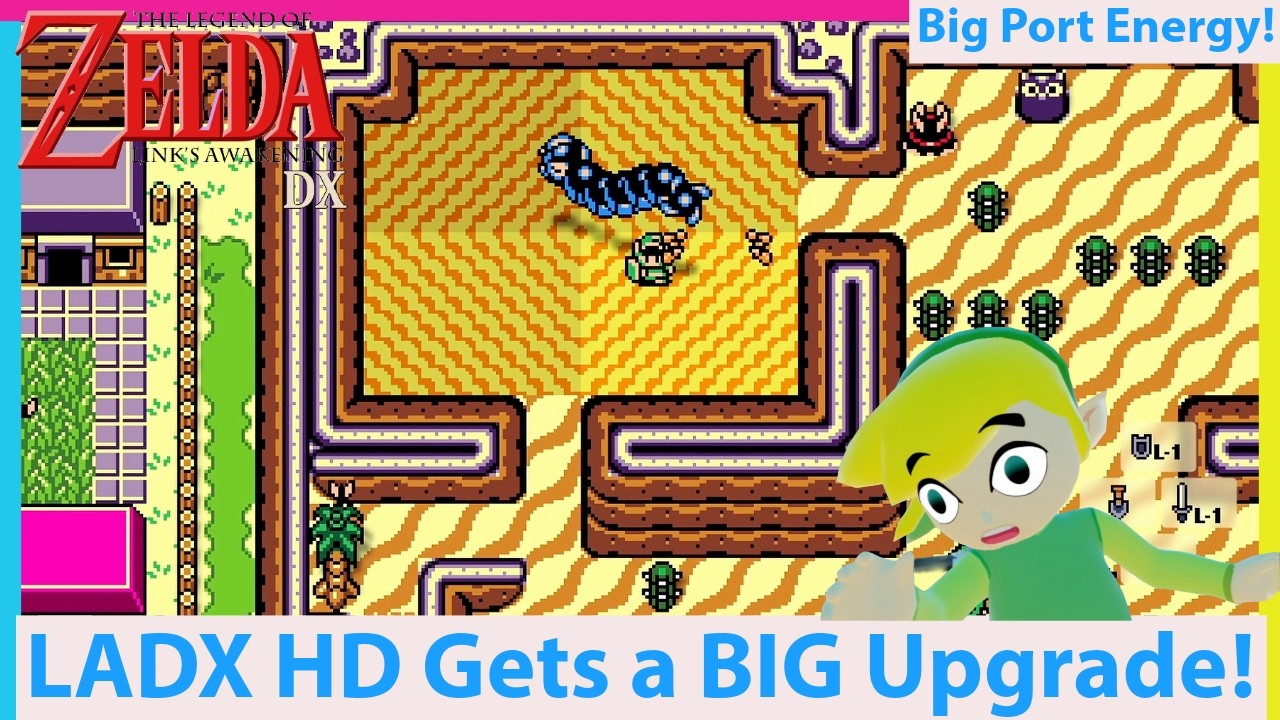 Link's Awakening DX HD PC Port gets a BIG Update! Out Now