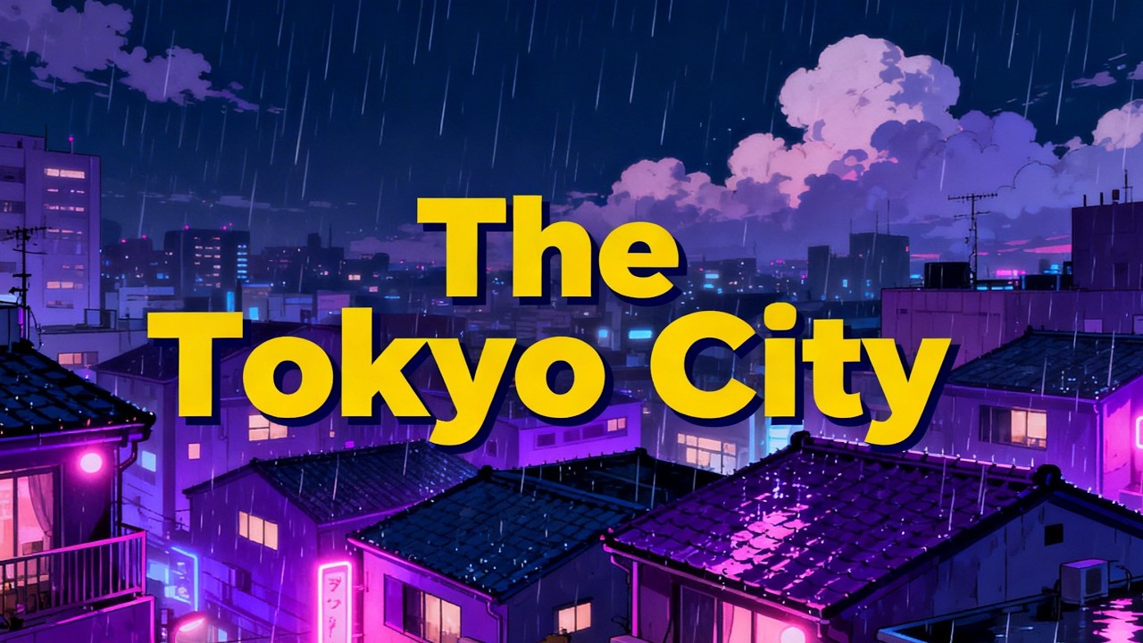 The Best Rainy Night in Tokyo Soundtrack 🌧️ Chill Lofi | 東京の夜