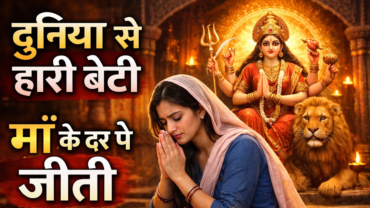 दुनिया से हारी बेटी, माँ के दर पे जीती | Emotional Maa Bhajan | Heart Touching Devi Bhakti Song | Ka