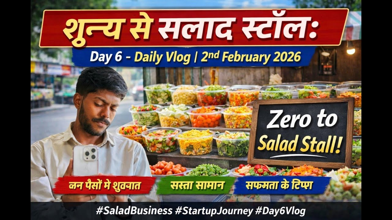 शून्य से फ्रूट स्टॉल: Day 6 - Daily Vlog | 2nd February 2026