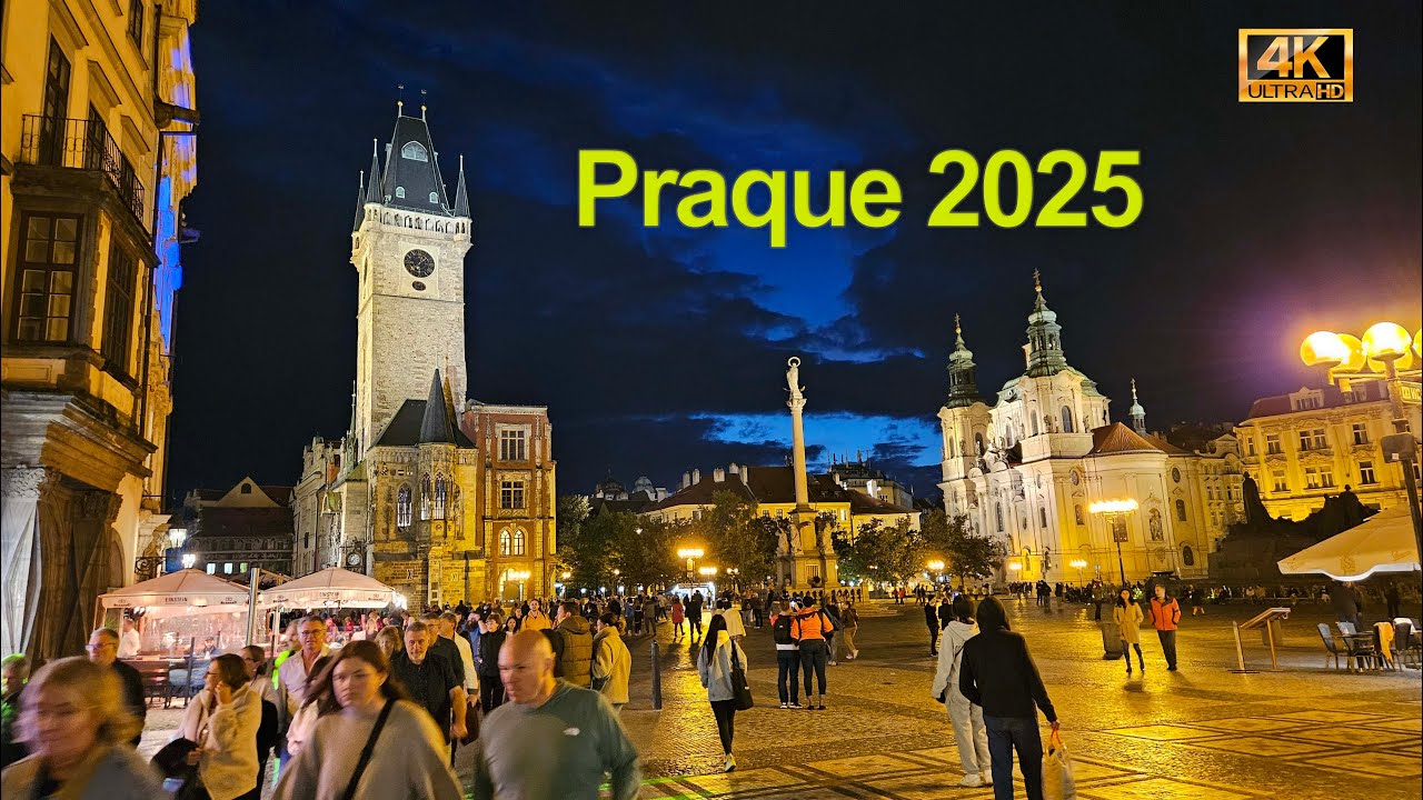Praque 🇨🇿 - Czech Republic - October 2025 (4K)