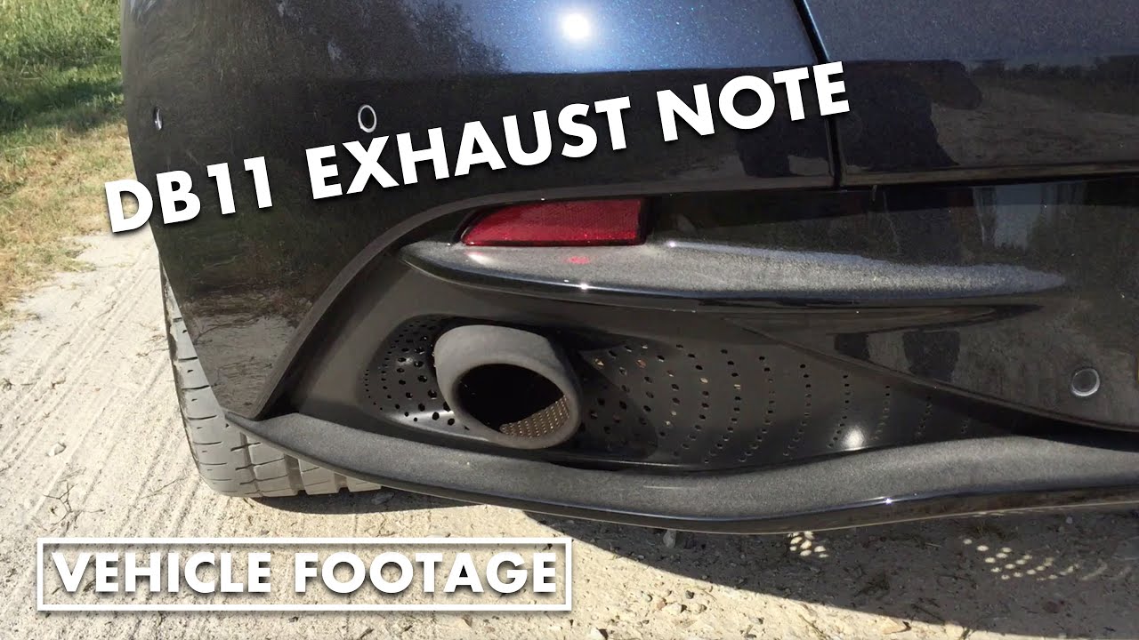 2017 Aston Martin DB11 Exhaust Note