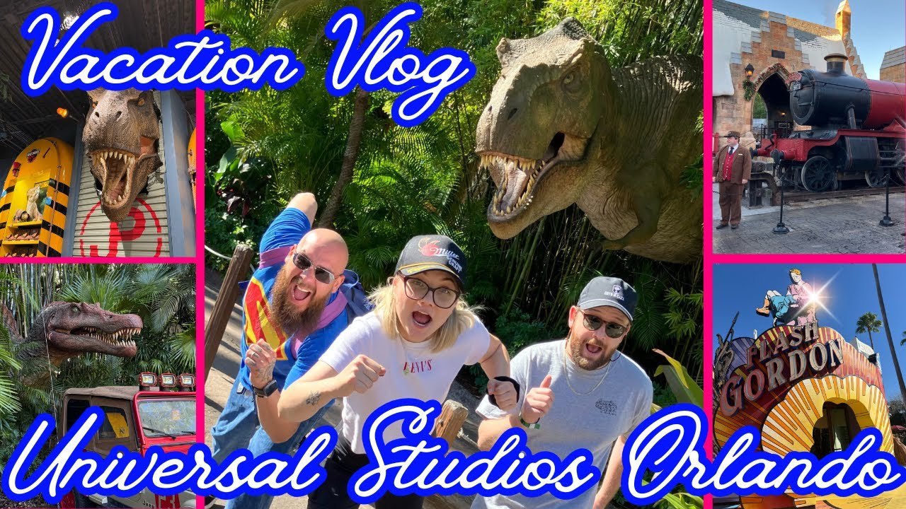 Видеоблог Universal Studios, Орландо, Флорида 🎢🌴 Развлечения в тематическом парке Universal Flori...