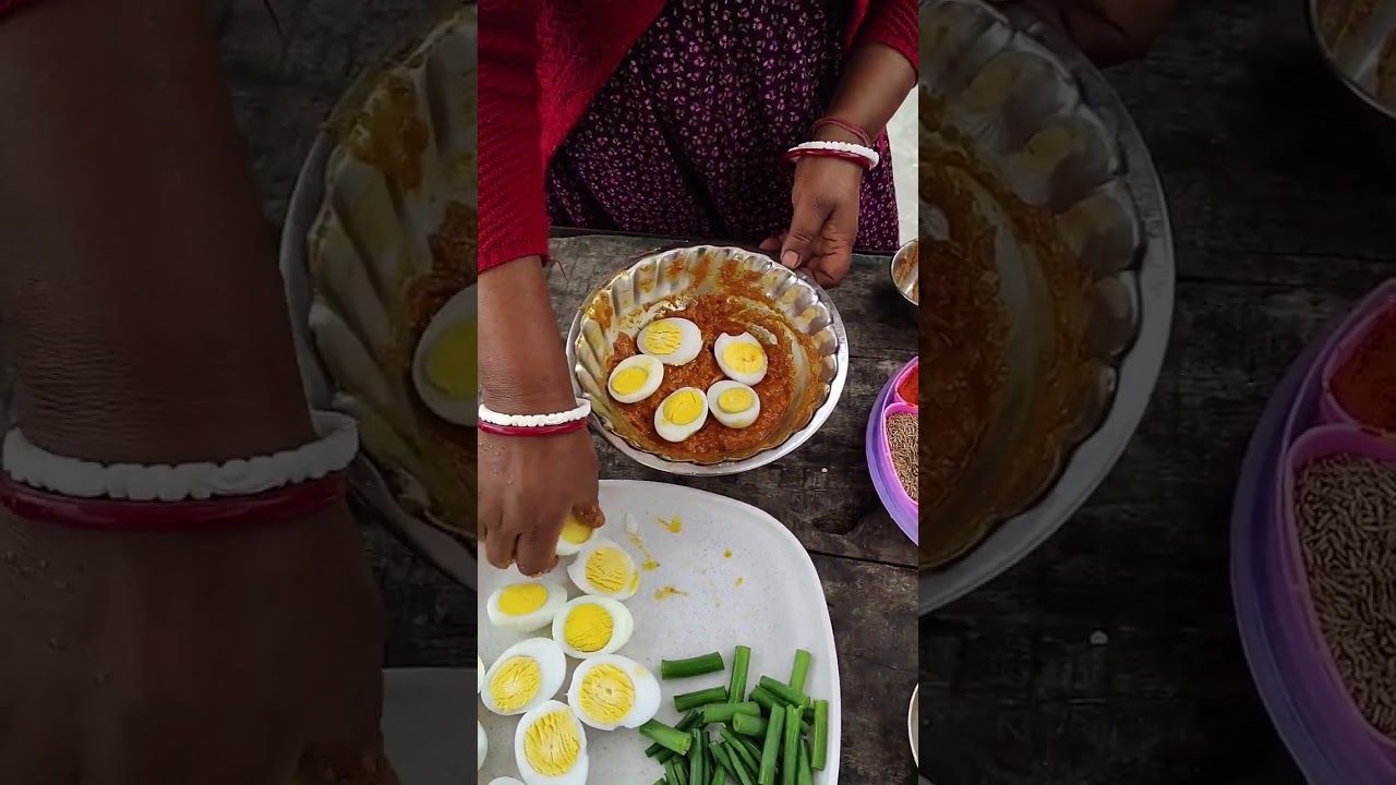 Egg Paturi Recipe / Dimer Paturi recipe