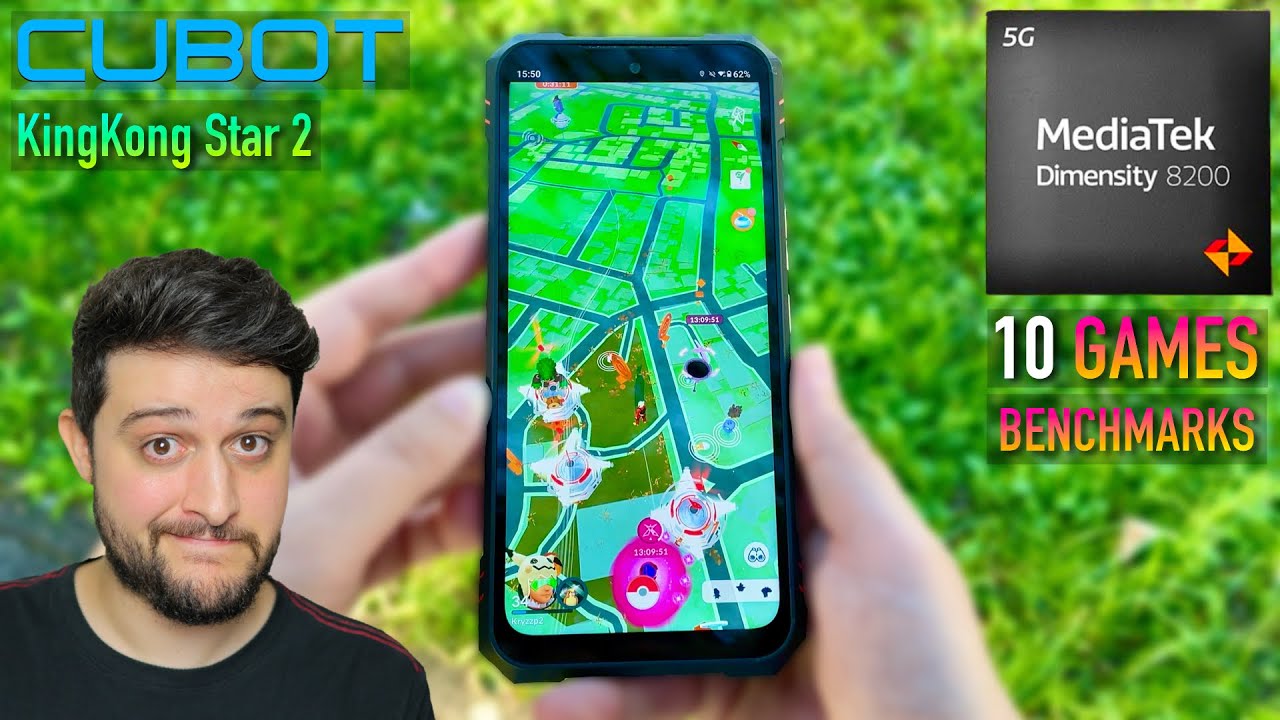 Gaming on MediaTek Dimensity 8200 - CUBOT KingKong Star 2