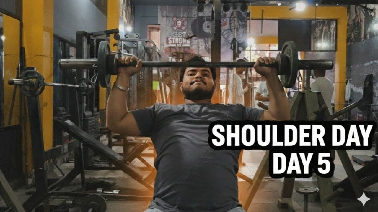 Shoulder Day is GETTING HARD. | Day 5 Transformation