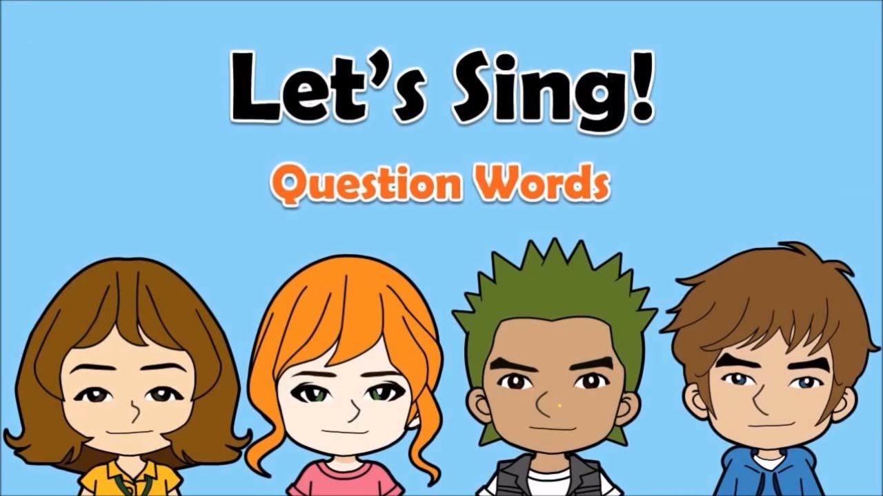 05 'Question Words?' Song  (Who, Why, What, When ,Where, How) English on Tour