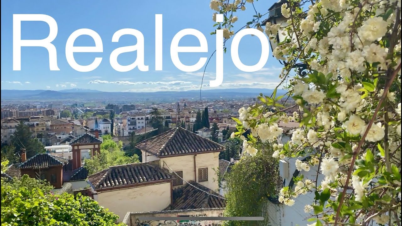 🇪🇸 Espa&ntilde;a, Granada, paseo por el Realejo en 4K 🌺