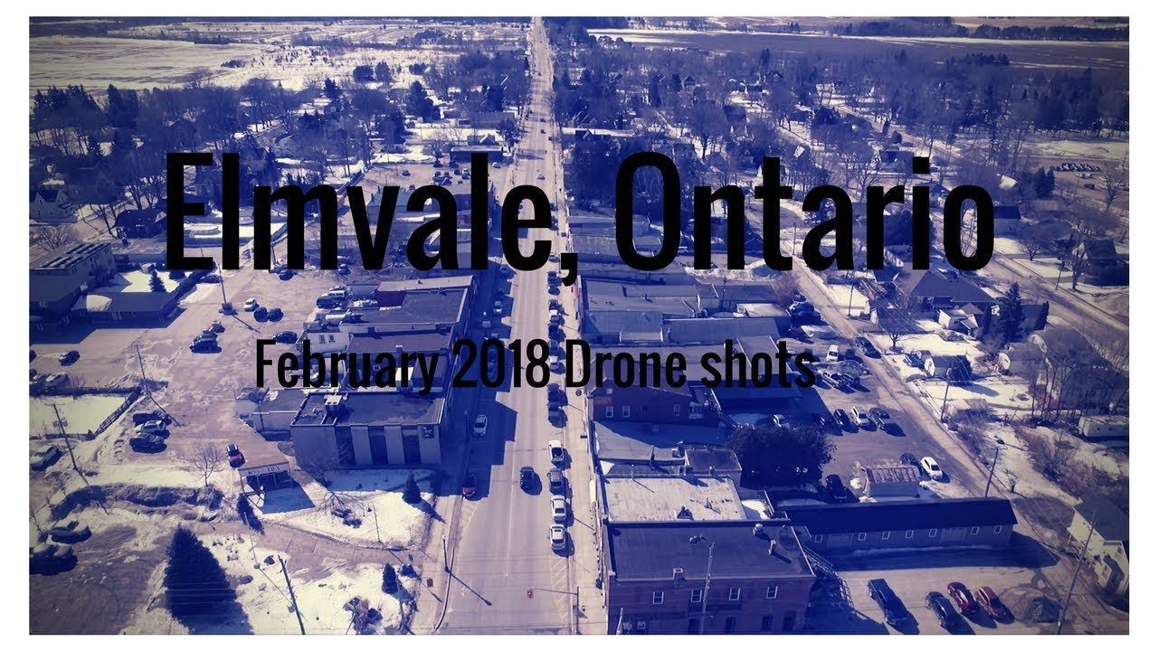 Elmvale, Ontario - Drone shots