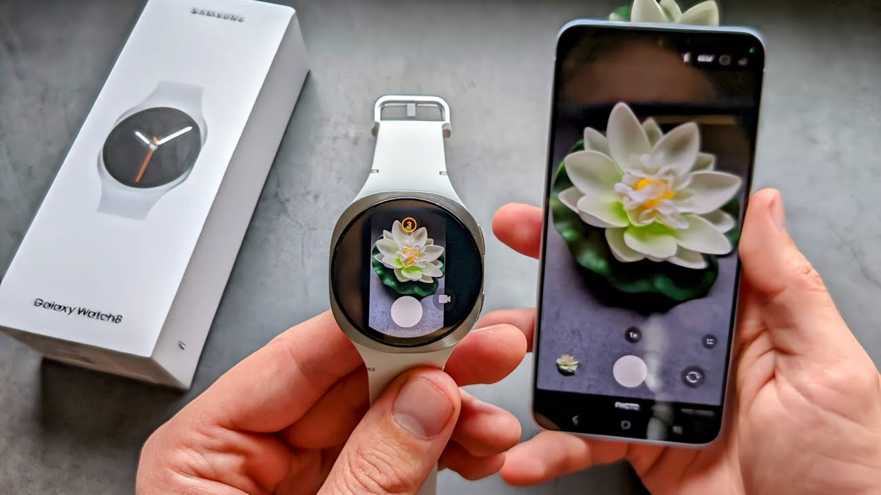 Camera Remote on Samsung Galaxy Watch 8