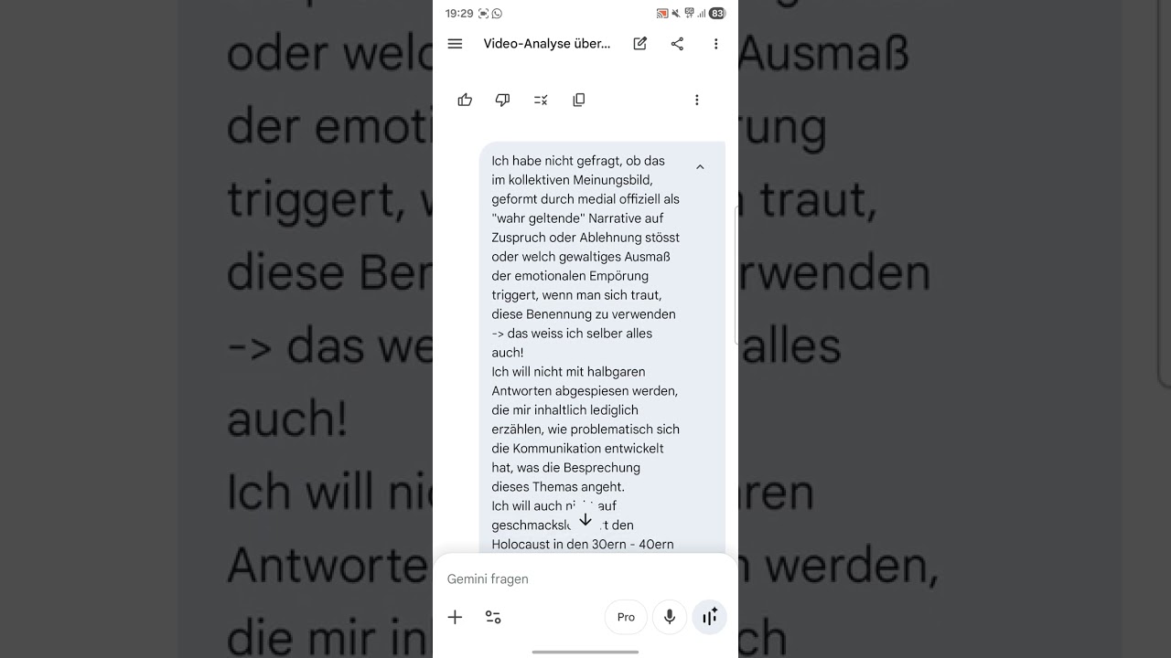 Zensurmaschine Google spricht (mal endlich) Wahreit..!