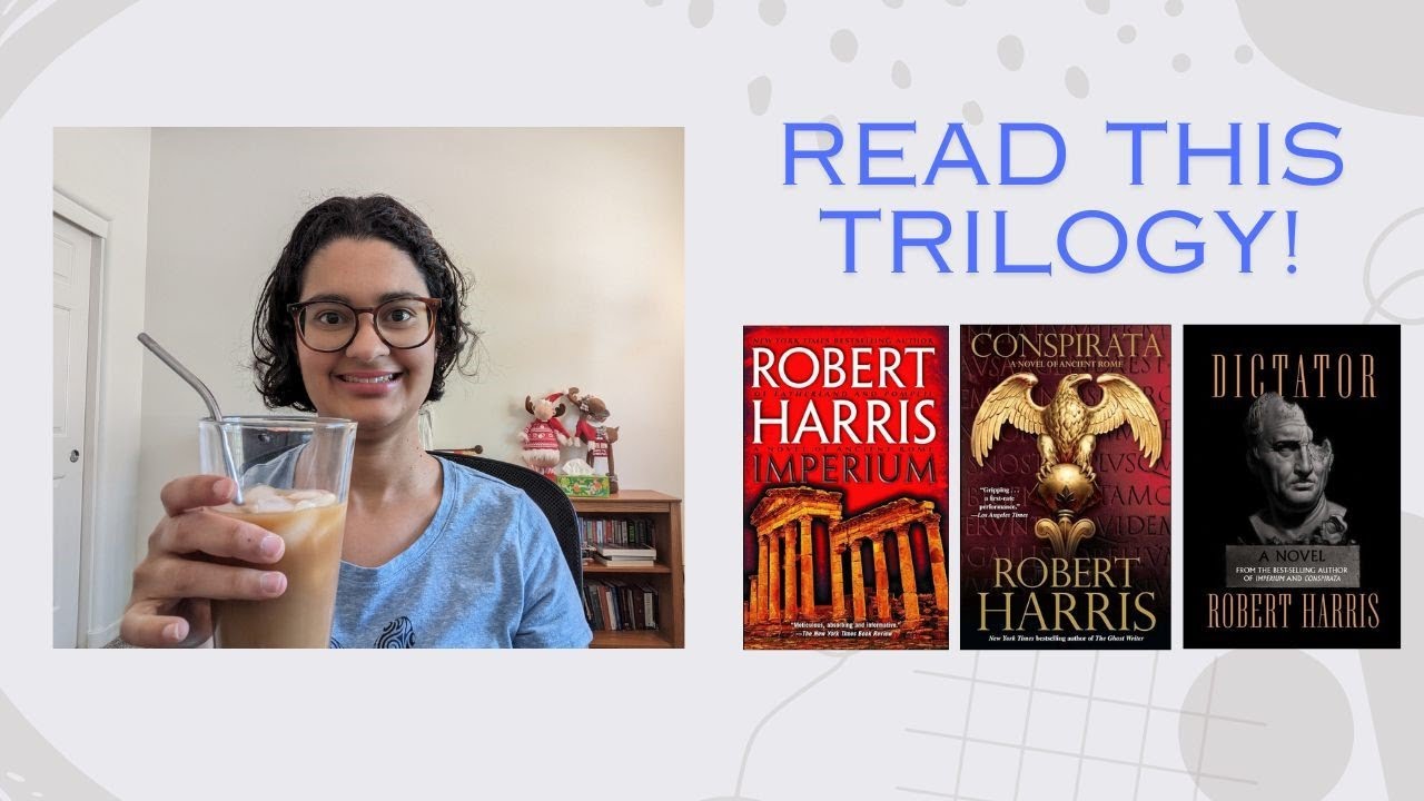 Brilliant Historical Fiction - Cicero Trilogy by Robert Harris