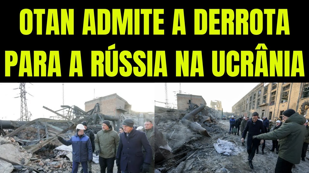 CONFISSÃO DA OTAN: A UCRÂNIA SÓ TEM ENERGIA ENQUANTO A RÚSSIA PERMITE