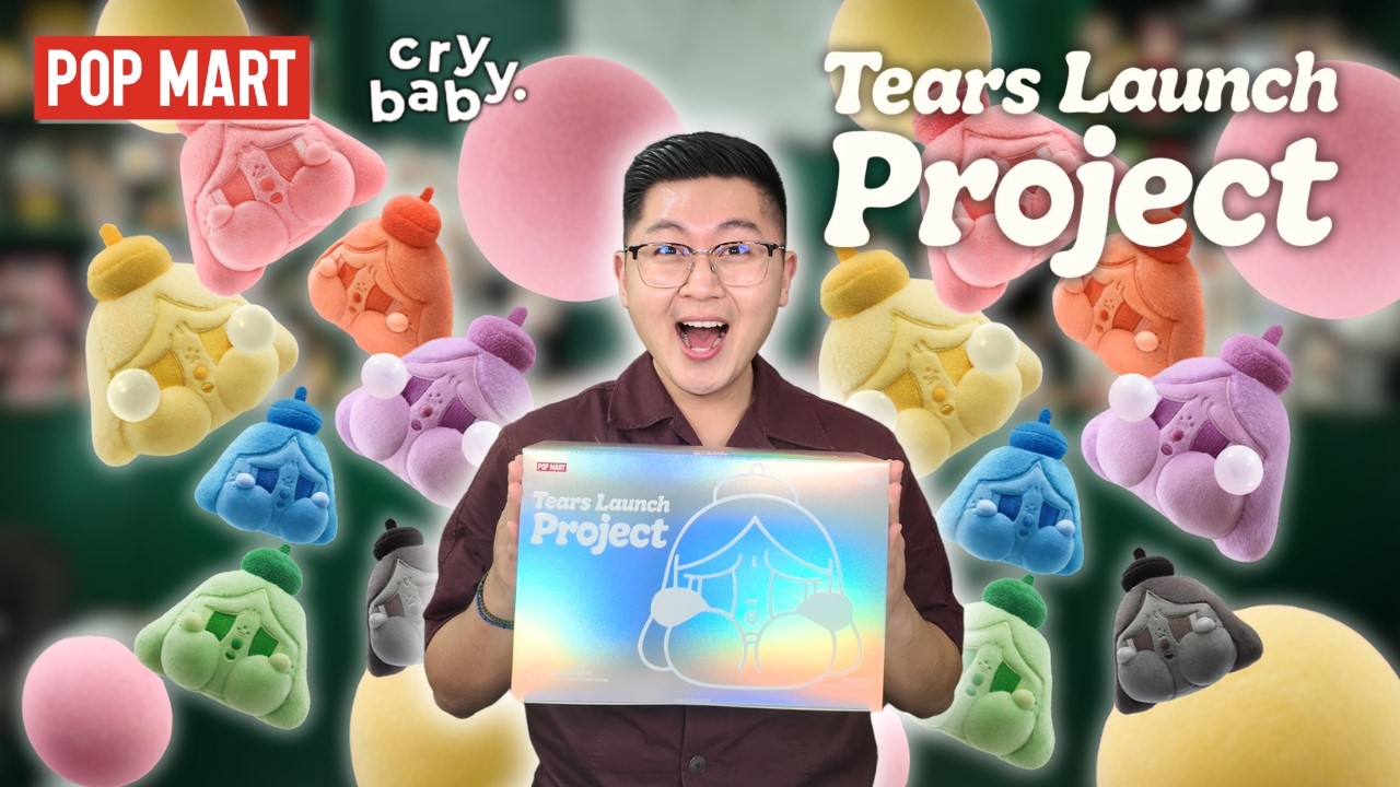 Новый плюшевый кулон Crybaby Tears от PopMart