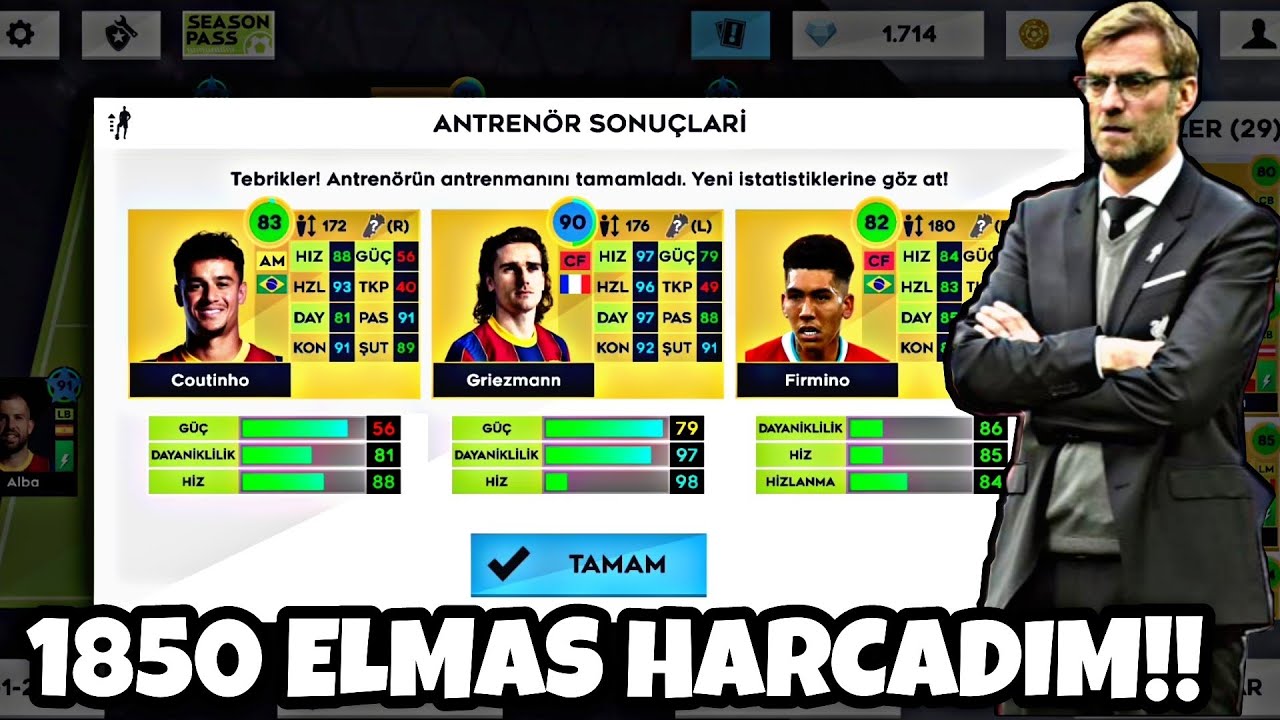 1850 ELMASA OYUNCU FULLEME! DREAM LEAGUE SOCCER 2021