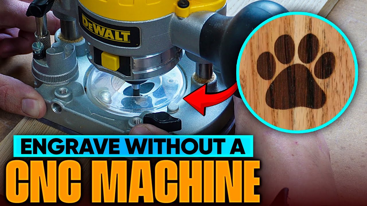 Easy Trick For Engraving If You Haven't Got A CNC Machine!