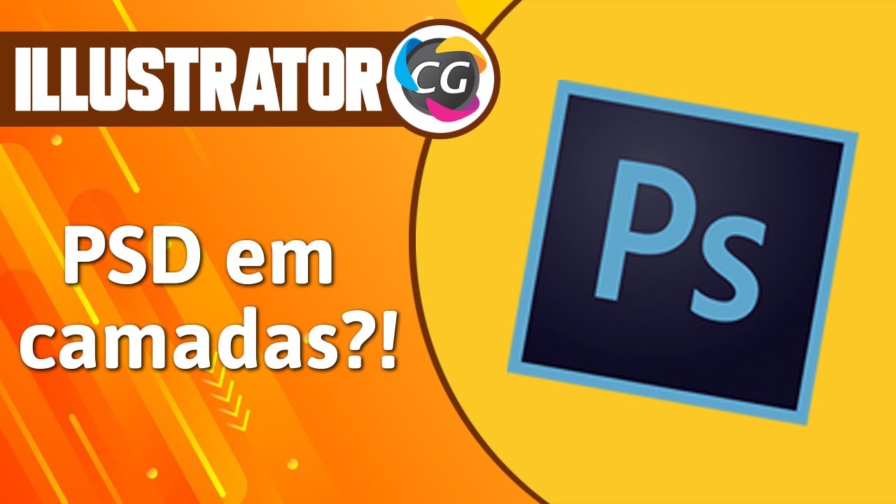 Como trabalhar com PSD em camadas no Illustrator