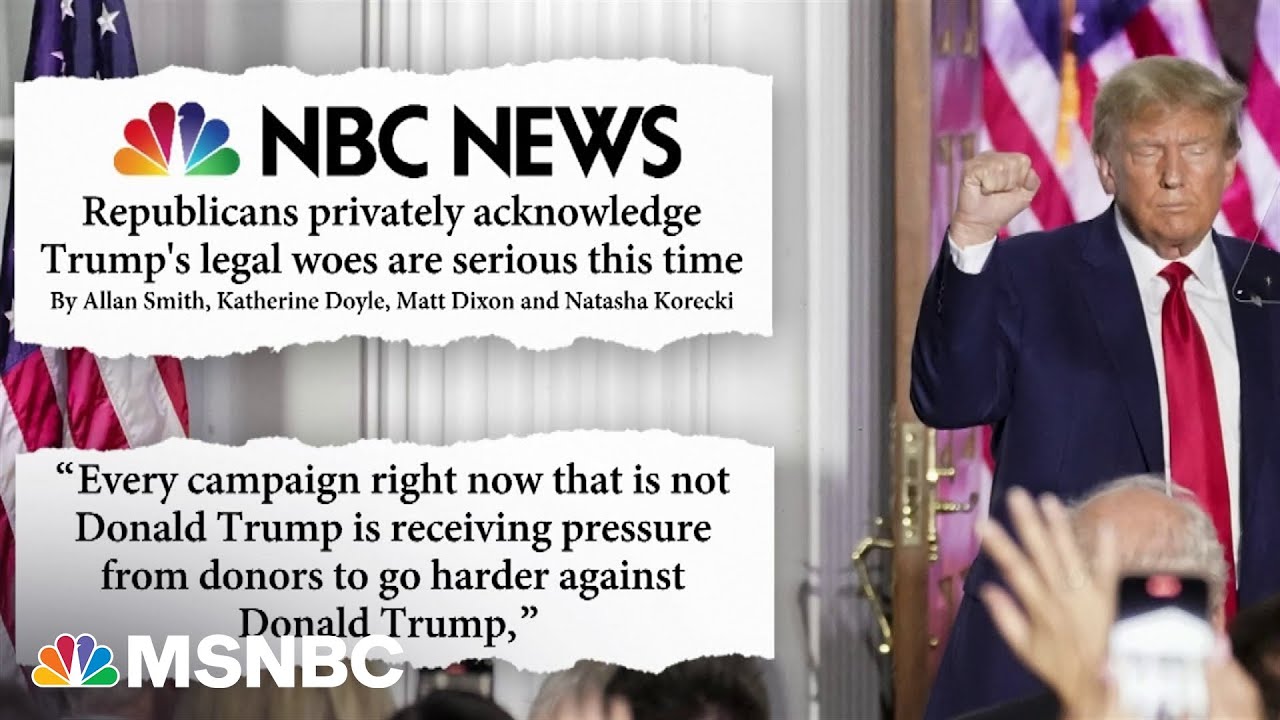 Trump loses some GOP support after federal indictment