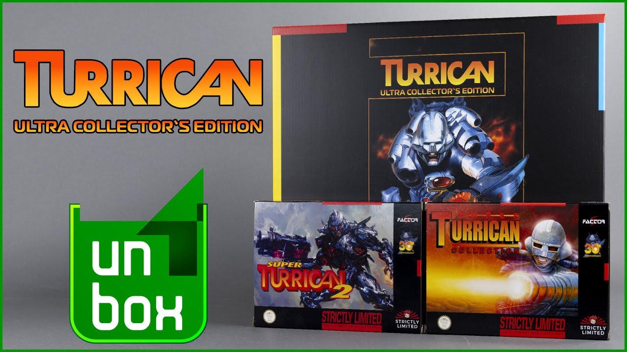 [NSW] Turrican Ultra Collector's Edition unboxing