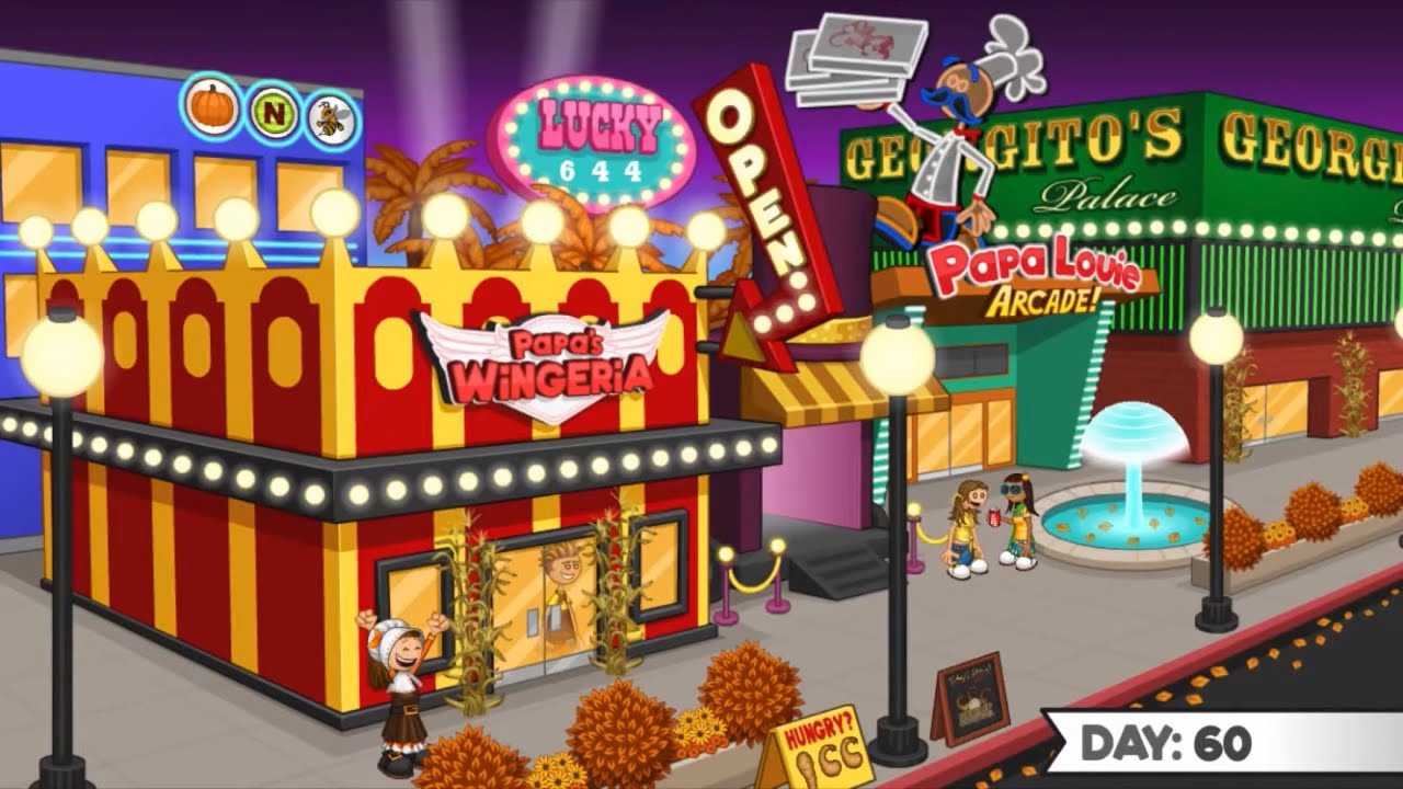 Papa's Wingeria To Go! - Thanksgiving!