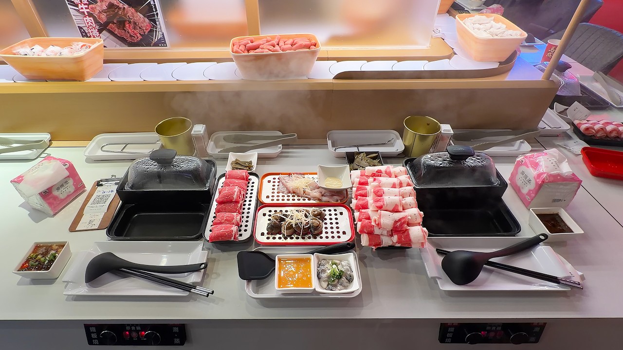 3in1 Conveyor Hotpot Restaurant
